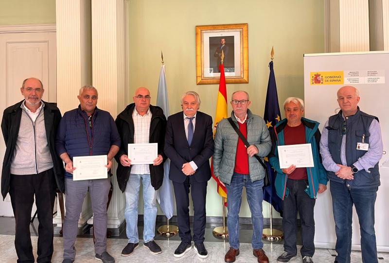 El subdelegado del Gobierno en Ourense agradece el trabajo de los voluntarios de la Red Nacional de Radio de Emergencia (REMER) en Ourense