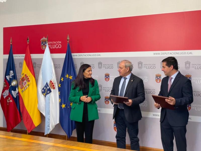 La subdelegada del Gobierno en Lugo facilita el acuerdo con la Diputación provincial para mudar los puntos de salida del examen práctico del permiso de conducir 