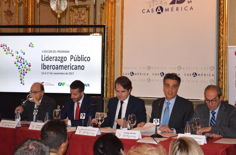 Bermúdez de Castro inaugura la II Edición de "Liderazgo Público Iberoamericano", organizado por la Fundación Carolina
