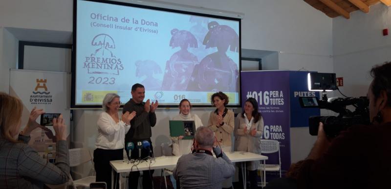 L’Oficina de la Dona del Consell d’Eivissa rep el reconeixement Meninas 2023 de la Direcció Insular de l’AGE 