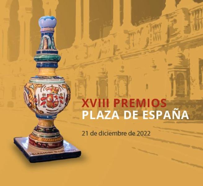 La Delegación del Gobierno de España en Andalucía entrega el 21 de diciembre los XVIII Premios Plaza de España 
