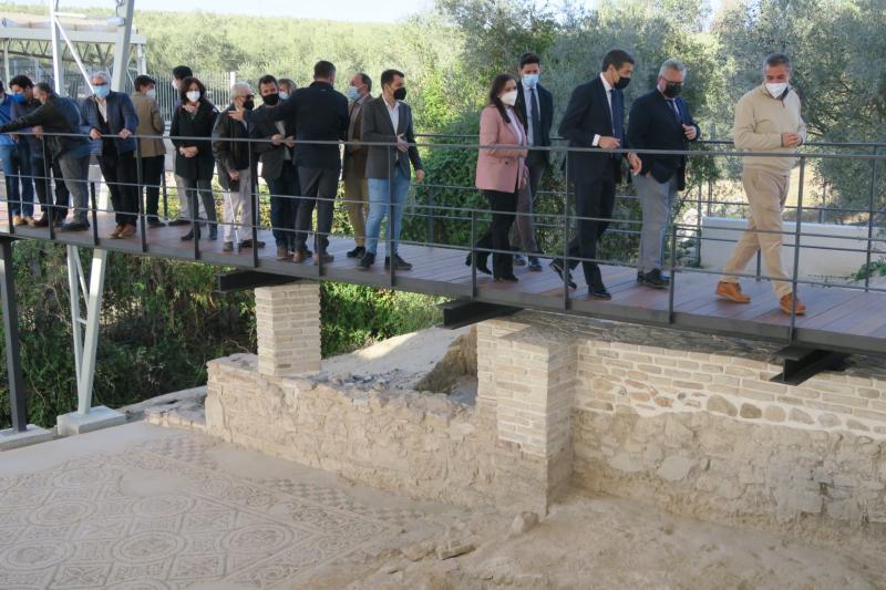 El Gobierno pone en valor la zona sur del yacimiento arqueológico ‘Villa romana de Fuente Álamo’, en Puente Genil, tras una inversión de casi 490.000 euros