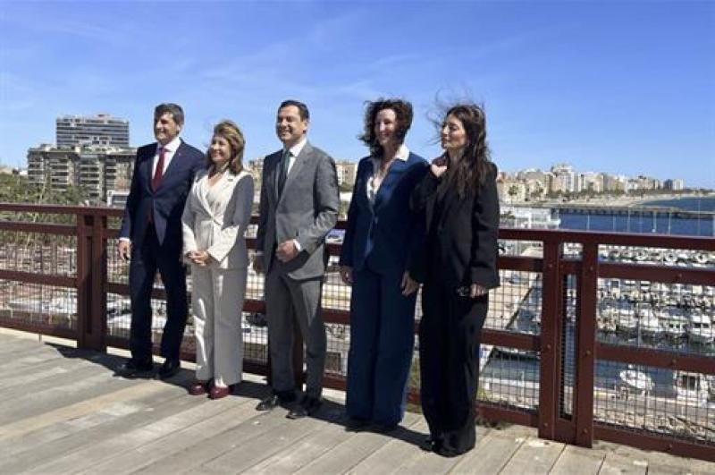 Raquel Sánchez anuncia avances en toda la línea de alta velocidad entre Murcia y Almería, con la inminente aprobación de la integración ferroviaria en Lorca