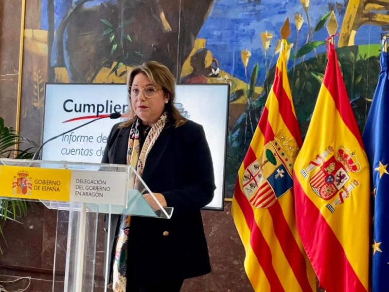 Rosa Serrano: “El Gobierno de España tiene en Aragón una apuesta decisiva por el tejido empresarial y la reactivación de zonas con baja densidad de población”