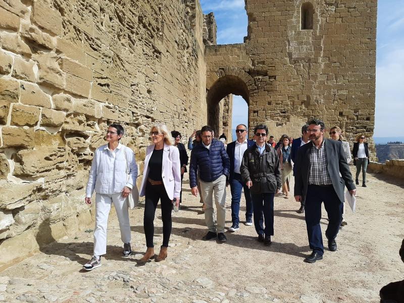 El Ministerio de Cultura y Deporte finaliza las obras de consolidación y restauración del castillo de Montearagón