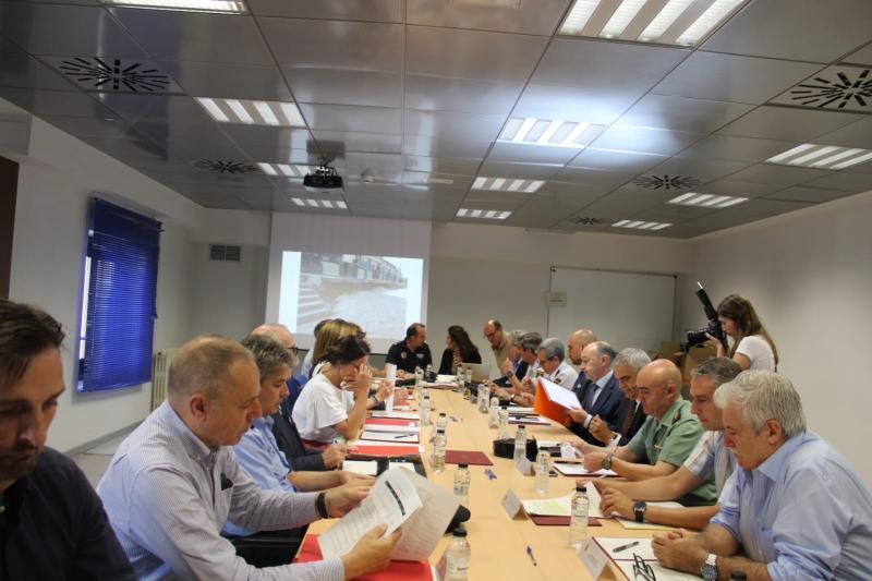 La Delegación del Gobierno en Aragón activa el protocolo para que los afectados por la tormenta puedan solicitar la declaración de zona catastrófica