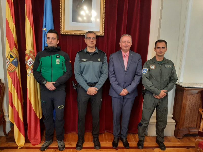 El GREIM de la Guardia Civil de Huesca realiza durante la temporada estival 306 rescates, con 445 personas auxiliadas