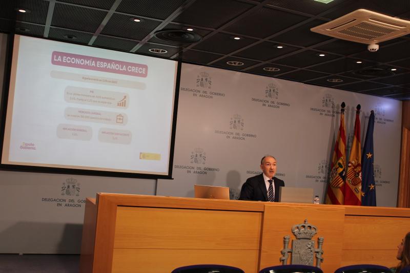 Fernando Beltrán destaca el compromiso del Gobierno de España con la ejecución de los fondos europeos en Aragón