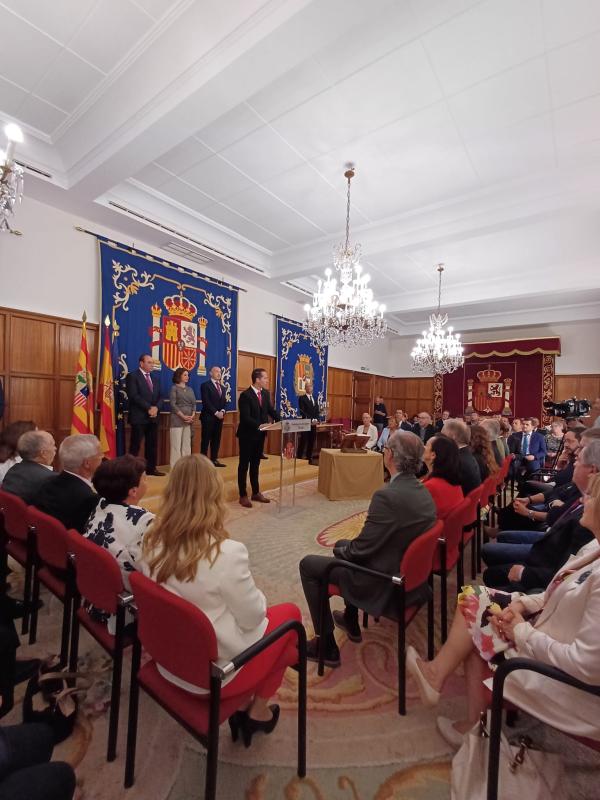 Enrique Gómez ha tomado hoy posesión del cargo como subdelegado del Gobierno  en Teruel 