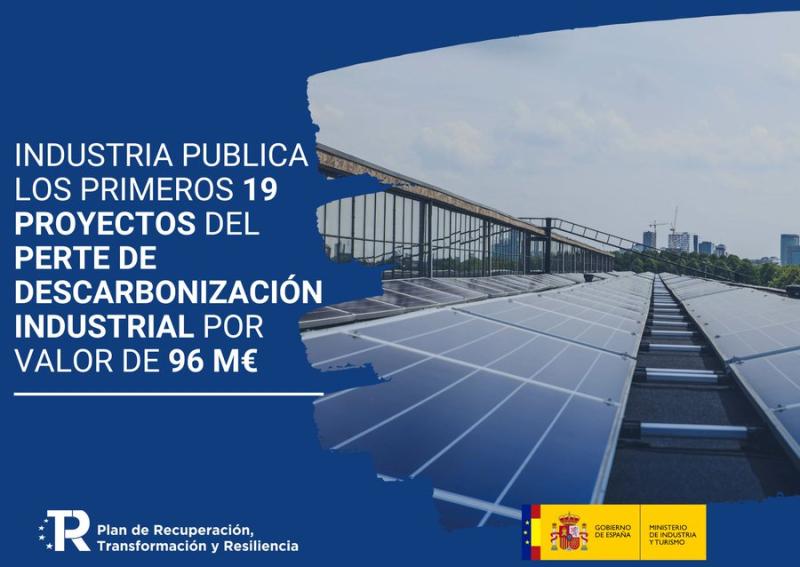 Aprobado un proyecto del PERTE de descarbonización industrial en Aragón por valor de 2,8 millones de euros