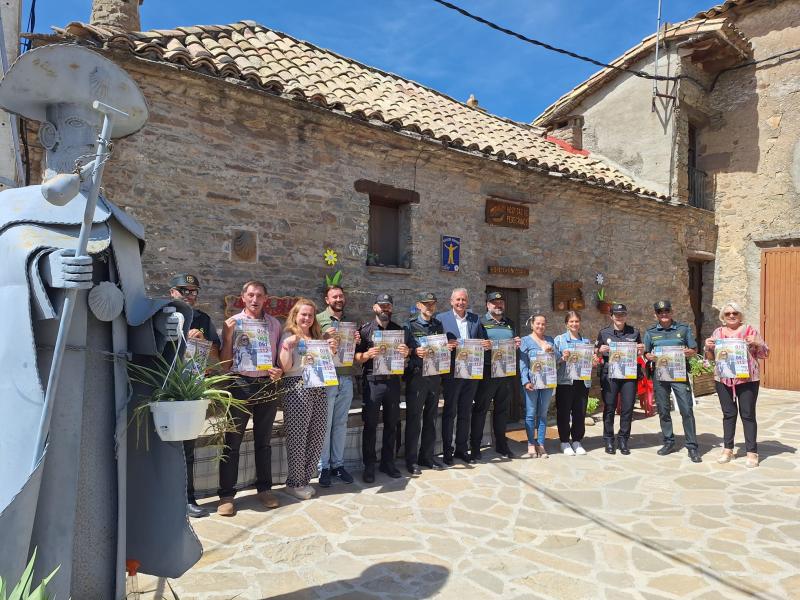 Nueva edición de la campaña ‘No caminas sola’ para reforzar la seguridad de las peregrinas en el Camino de Santiago por Aragón
