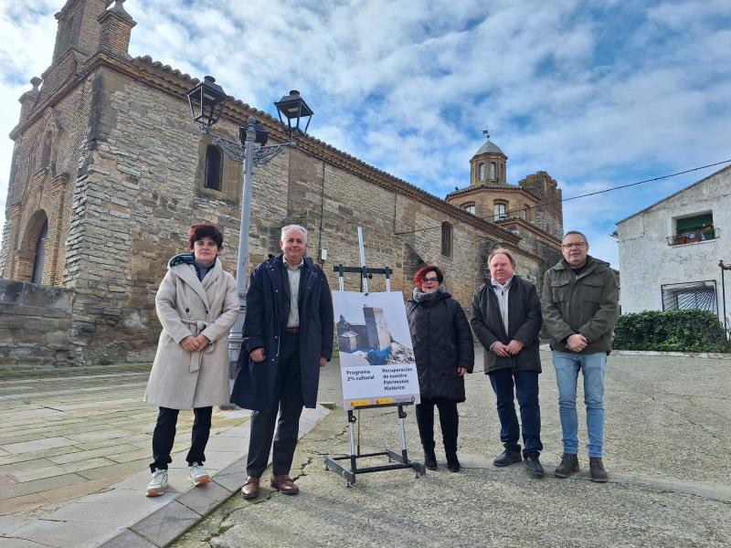 Carlos Campo, en Almudévar: “El Gobierno de España invierte en recuperar el patrimonio cultural de la provincia” Carlos Campo, en Almudévar: “El Gobierno de España invierte en recuperar el patrimonio cultural de la provincia”