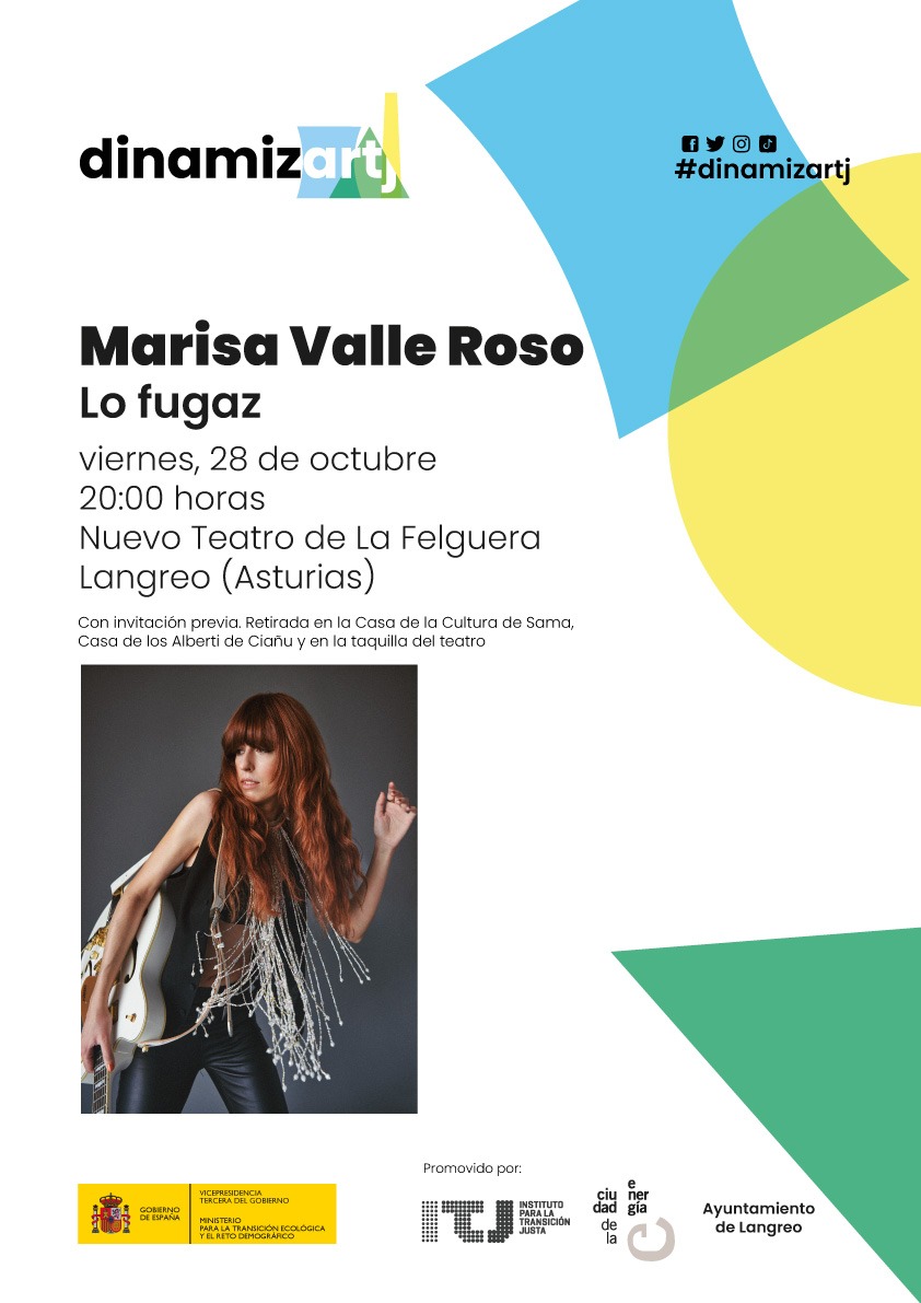 El programa cultural Dinamiz-ARTj llega a Langreo y Tineo con Marisa Valle Roso y Los Berrones