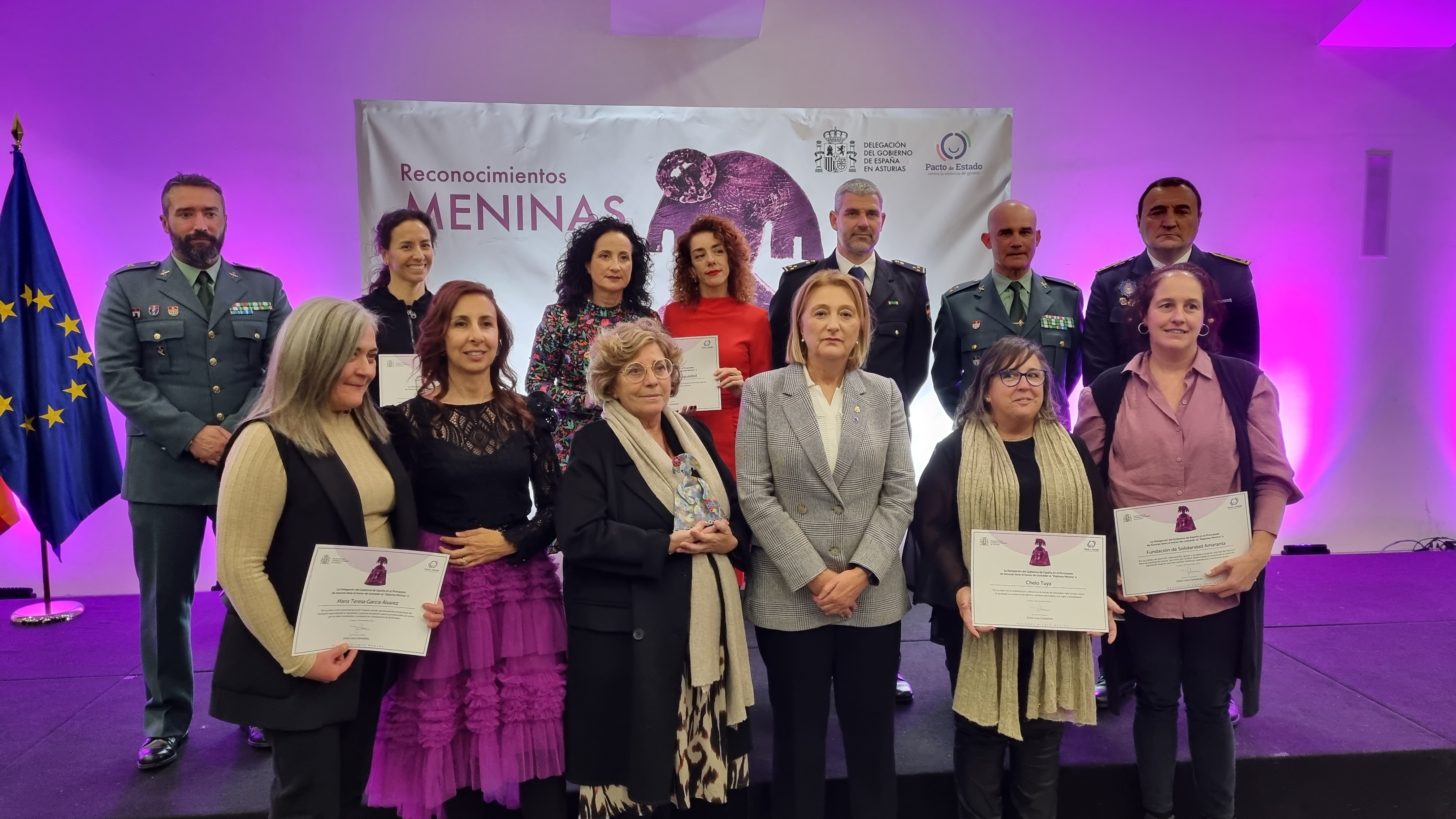 La Delegación del Gobierno entrega a la fiscal delegada de Violencia de Género en Asturias el reconocimiento Menina 2022 