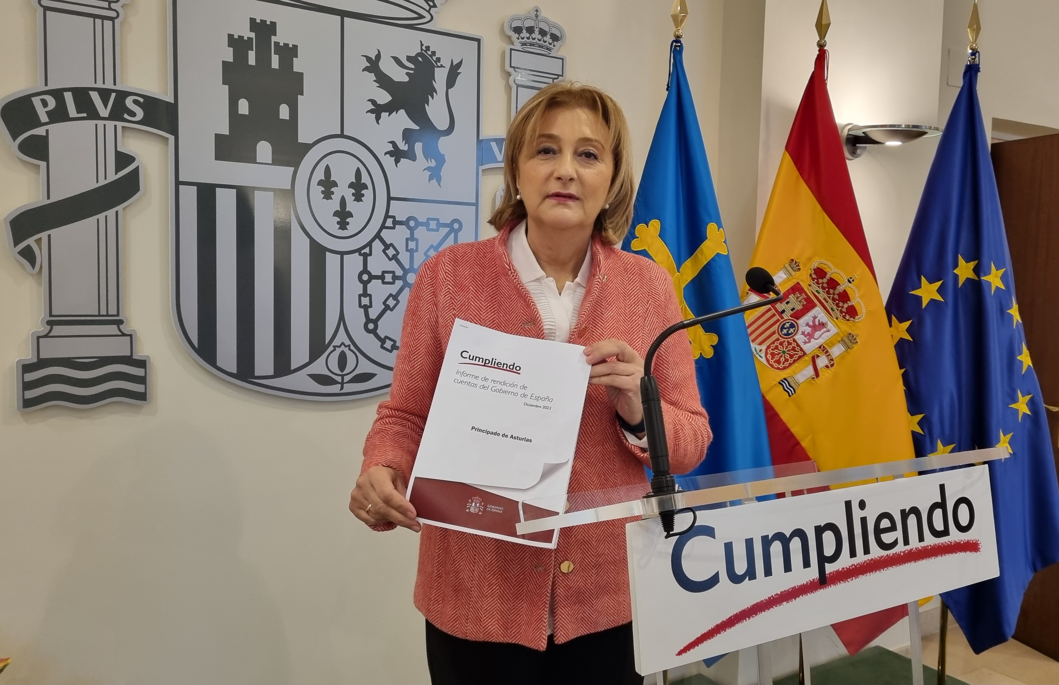 Delia Losa: “El impacto de las políticas del Gobierno de España en Asturias es incuestionable” 