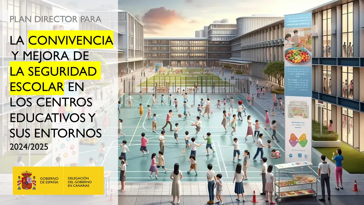 La Delegación del Gobierno pone en marcha un plan para erradicar las conductas violentas y mejorar la seguridad en los centros educativos de Canarias La Delegación del Gobierno pone en marcha un plan para erradicar las conductas violentas y mejorar la seguridad en los centros educativos de Canarias
