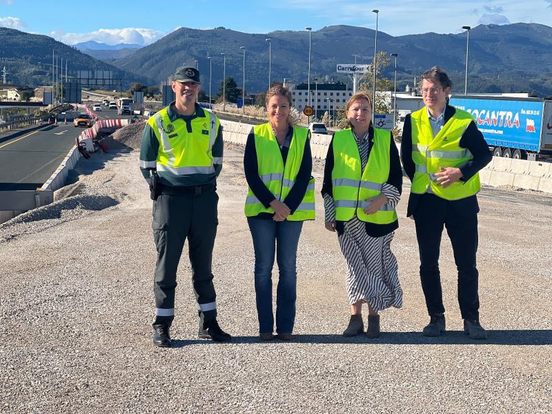Campaña de DGT y Mitma para prevenir accidentes en zonas de obras, en las que se han registrado cinco en Cantabria este año