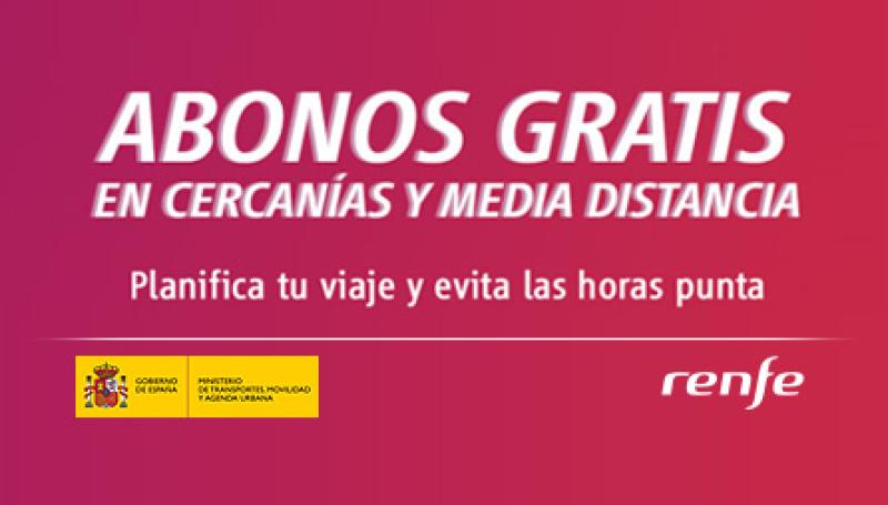 Renfe emite más de 33.000 abonos gratuitos para Cercanías y Media Distancia en Cantabria 
