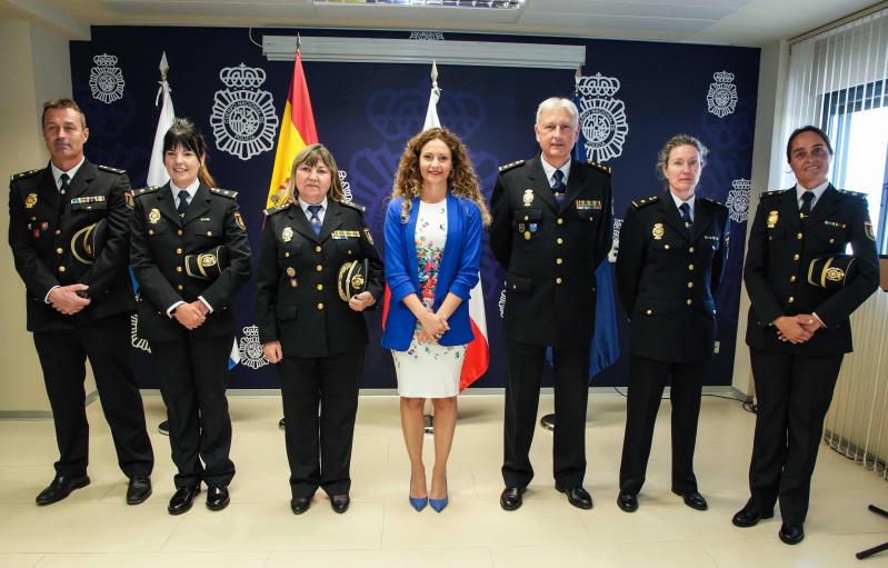 Toma de posesión de los nuevos Inspectores/as Jefe incorporados a la Jefatura Superior de Policía de Cantabria