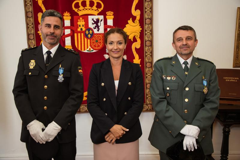 Quiñones destaca el compromiso de las Fuerzas y Cuerpos de Seguridad del Estado “en la protección de la ciudadanía y la defensa del interés general”