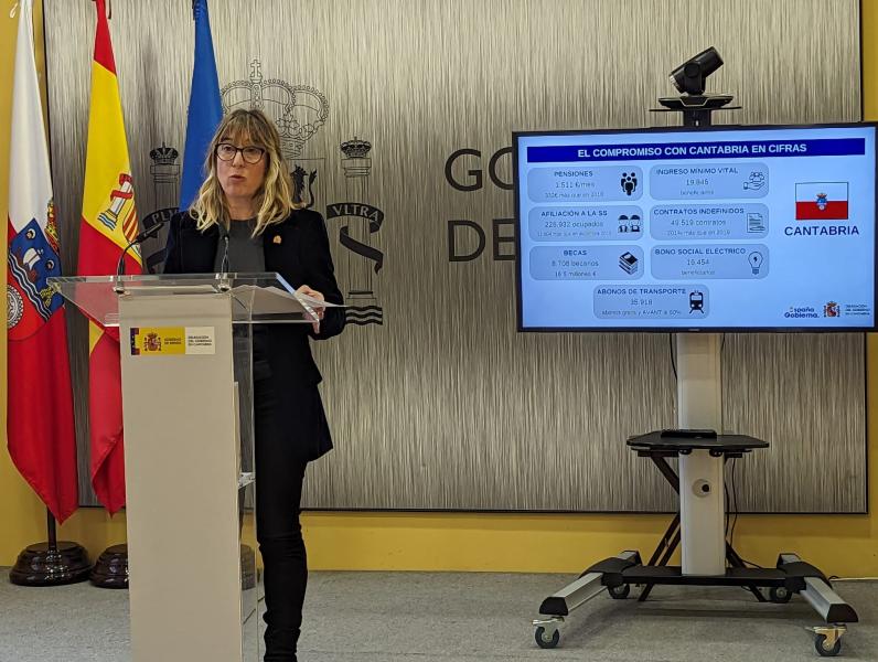Gómez de Diego: “Las políticas del Gobierno de España impulsan mejoras significativas en la vida cotidiana de miles de cántabros”