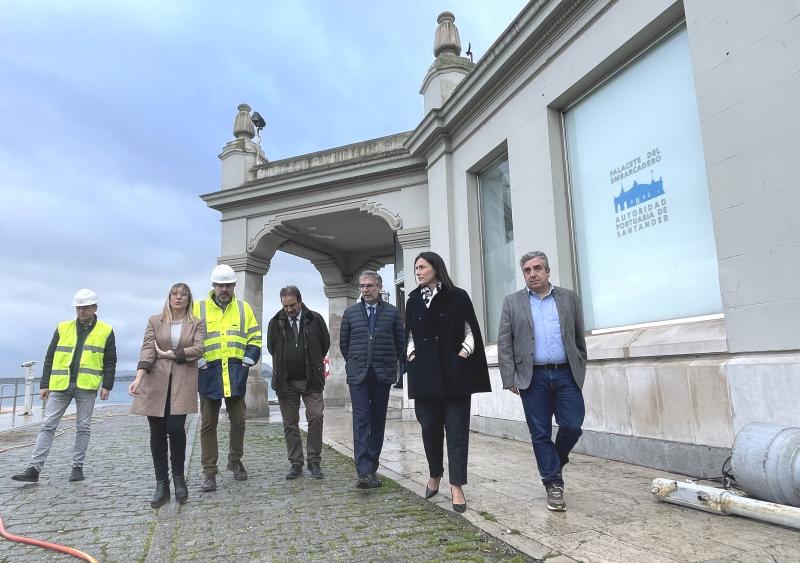 Comienzan las obras de rehabilitación del Palacete del Embarcadero, financiadas por el Ministerio de Transportes con 1,3 millones de euros