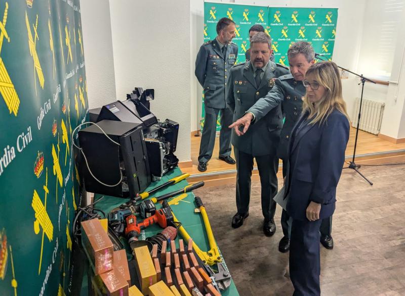 Desmantelado un grupo de delincuentes al que se le atribuyen más de 70 robos en Cantabria, Bizkaia, Álava y Burgos
