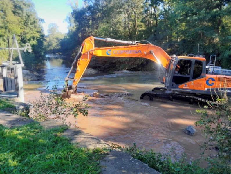 La Confederación Hidrográfica del Cantábrico actúa en la conservación del río Miera en Liérganes La Confederación Hidrográfica del Cantábrico actúa en la conservación del río Miera en Liérganes