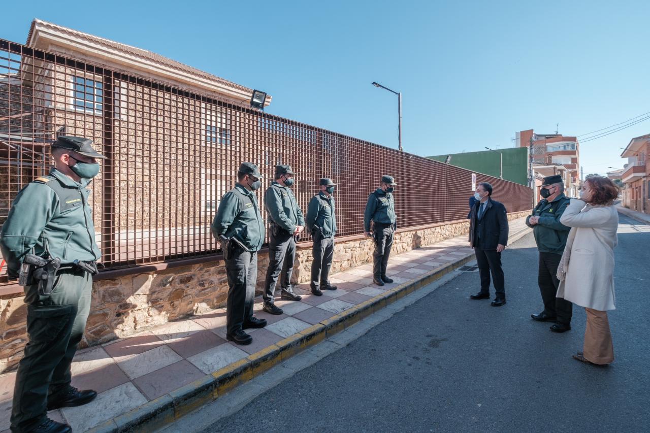 Tierraseca reafirma el compromiso del Gobierno de España por garantizar la seguridad y la presencia de la Guardia Civil en el entorno rural