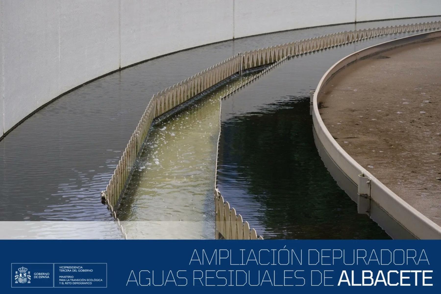 El MITECO inicia las obras de la ampliación de la <br/>Estación Depuradora de Aguas Residuales de <br/>Albacete
