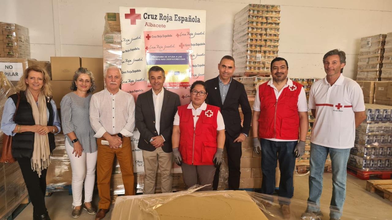 Se inicia el reparto de alimentos a más de 7.100 personas de la provincia de Albacete en situación de vulnerabilidad