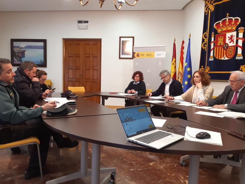La Subdelegación del Gobierno de Ciudad Real  acoge la reunión preparatoria del Plan Director para el curso escolar 2022/23