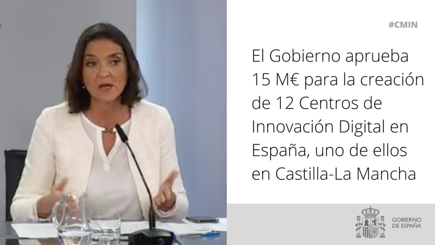 El Gobierno aprueba 15 M€ para la creación de 12 Centros de Innovación Digital en España, uno de ellos en Castilla-La Mancha