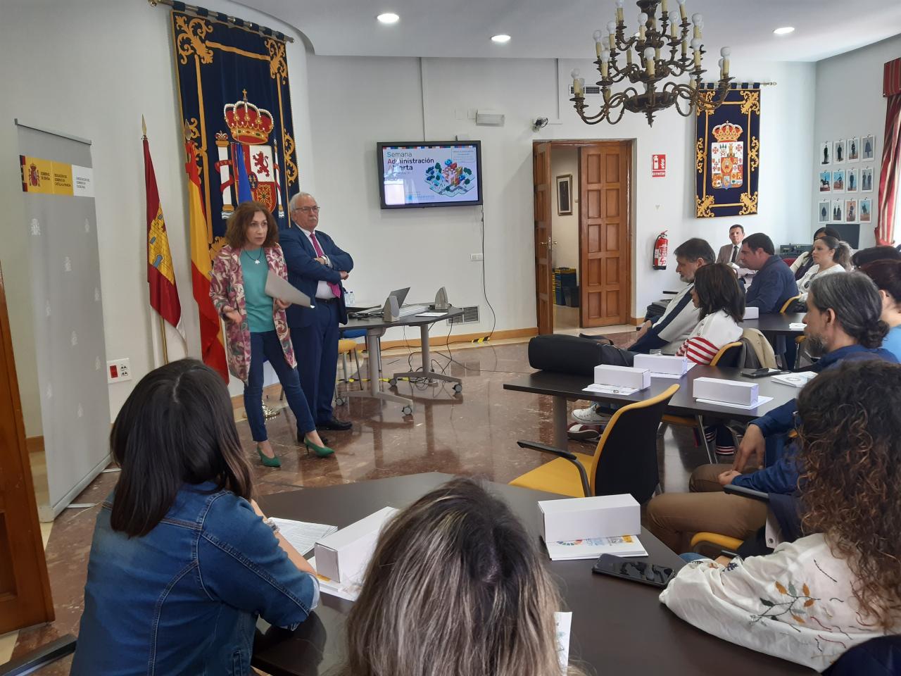 La Subdelegación del Gobierno de Ciudad Real ha acercado sus actividades a una veintena de estudiantes de un centro de formación 