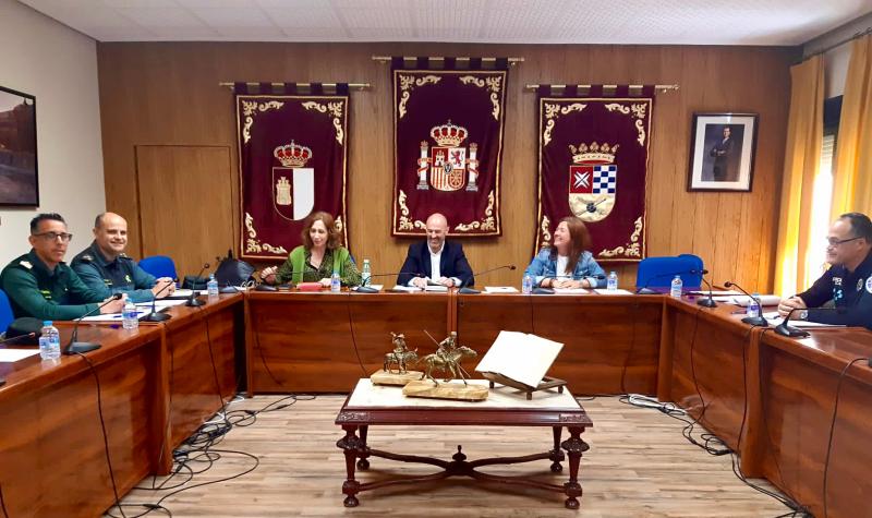 La subdelegada del Gobierno en la provincia de Ciudad Real y el alcalde de Argamasilla de Alba han presidido la Junta Local de Seguridad