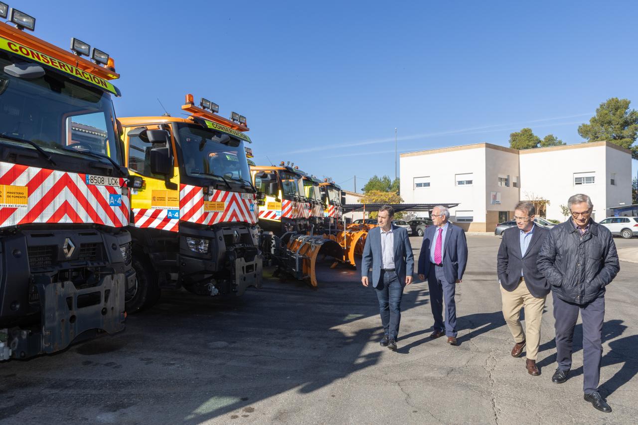 El Gobierno de España despliega 177 quitanieves y 33.200 toneladas de fundentes en la Red de Carreteras del Estado en Castilla-La Mancha para la Campaña de Vialidad Invernal 2023-2024