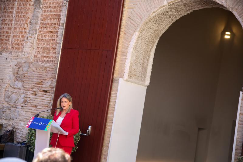 Milagros Tolón, en la inauguración del entorno del Salón Rico y el Corral de Don Diego, en Toledo, “una estrategia que compartimos con la ciudadanía y con el Gobierno de España”
