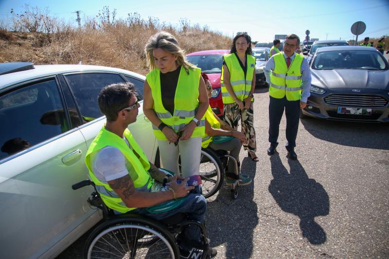 Milagros Tolón presenta la campaña de concienciación, vigilancia y control de velocidad de la DGT en Castilla-La Mancha, que cuenta con la colaboración de ASPAYM