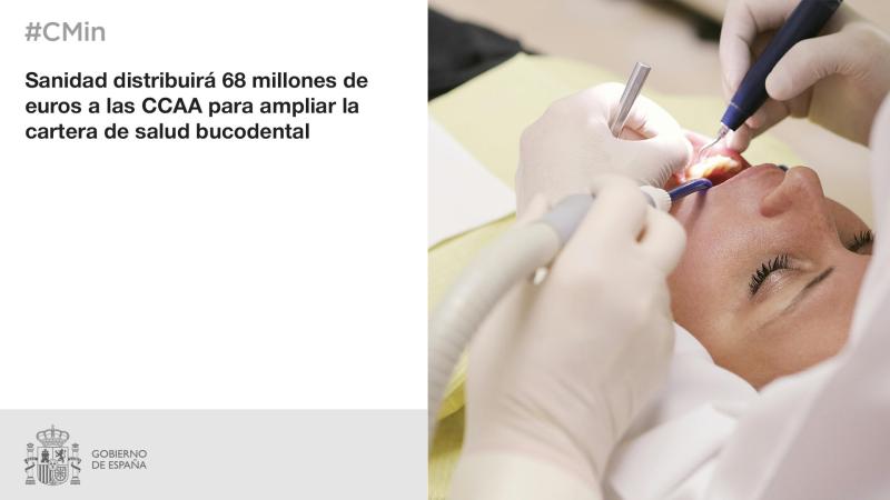 El Gobierno destina más de 3,2 millones de euros a Castilla-La Mancha para ampliar la cartera de salud bucodental