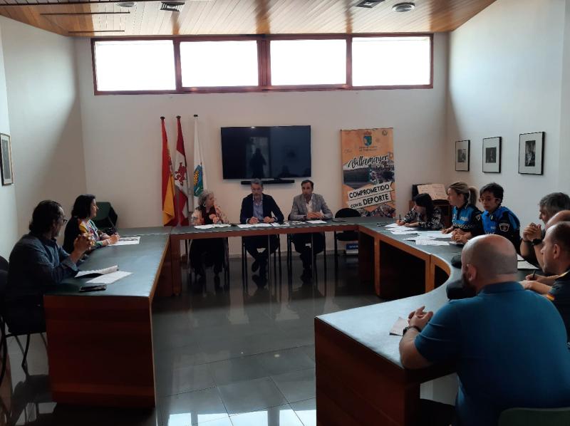Reunión de la Junta Local de Seguridad de Villamayor con motivo de las Fiestas Patronales de 2023