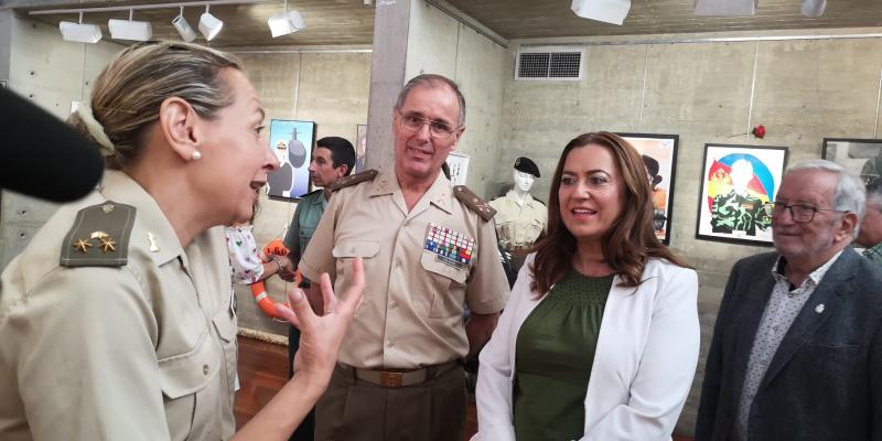 Virginia Barcones destaca el papel creciente de la mujer en las Fuerzas Armadas