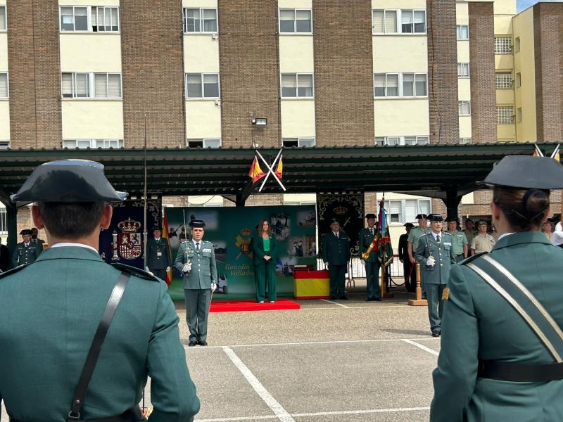 El Mando de Operaciones de la Guardia Civil preside la toma de posesión del nuevo jefe de la Comandancia de Valladolid