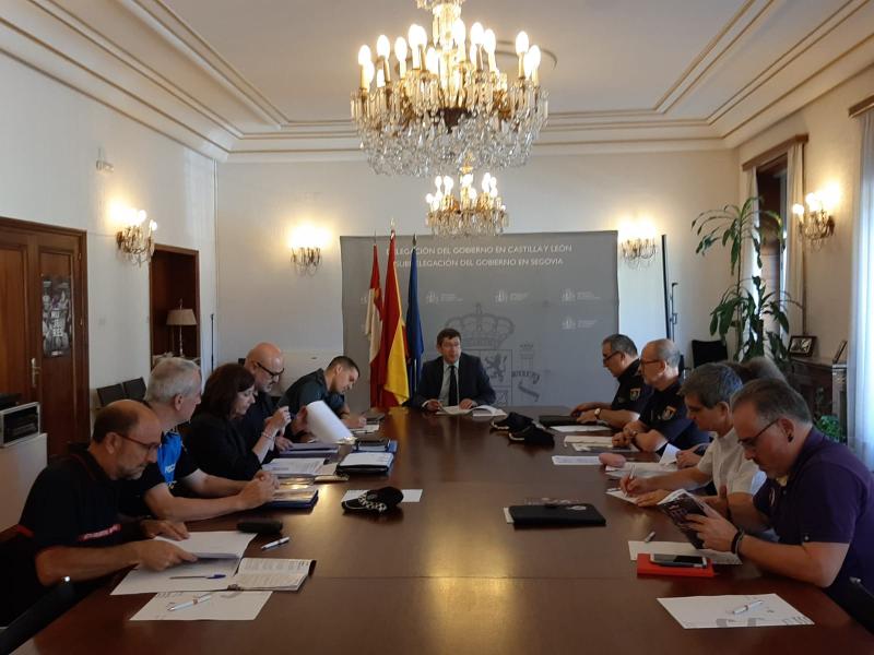 La Junta de Seguridad ultima el dispositivo para las ferias y fiestas de San Juan y San Pedro de Segovia