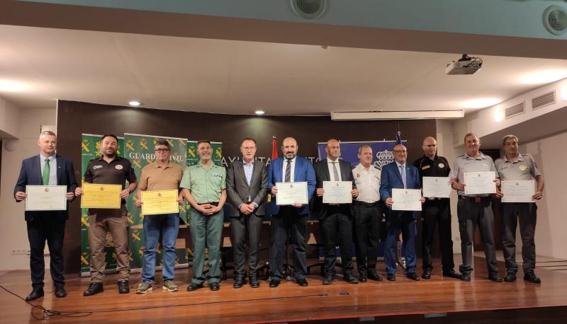 Las Fuerzas y Cuerpos de la Seguridad del Estado rinden homenaje al sector de la Seguridad Privada en Zamora   