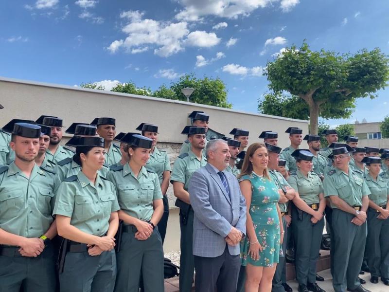 Virginia Barcones anuncia que durante este mes se incorporarán 175 guardias civiles en prácticas a los cuarteles de Castilla y León