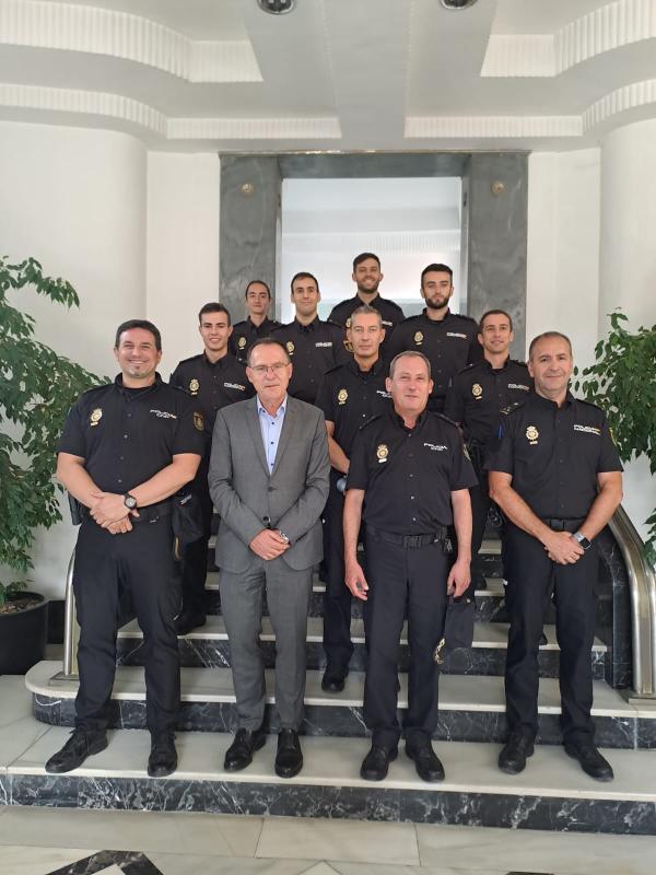 La Comisaria Provincial de Zamora recibe a 6 Policías Nacionales alumnos que realizarán las prácticas en la ciudad 
