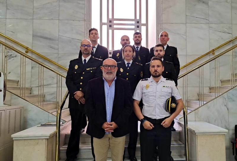 Siete nuevos funcionarios de Policía se incorporan a la Comisaría de Soria