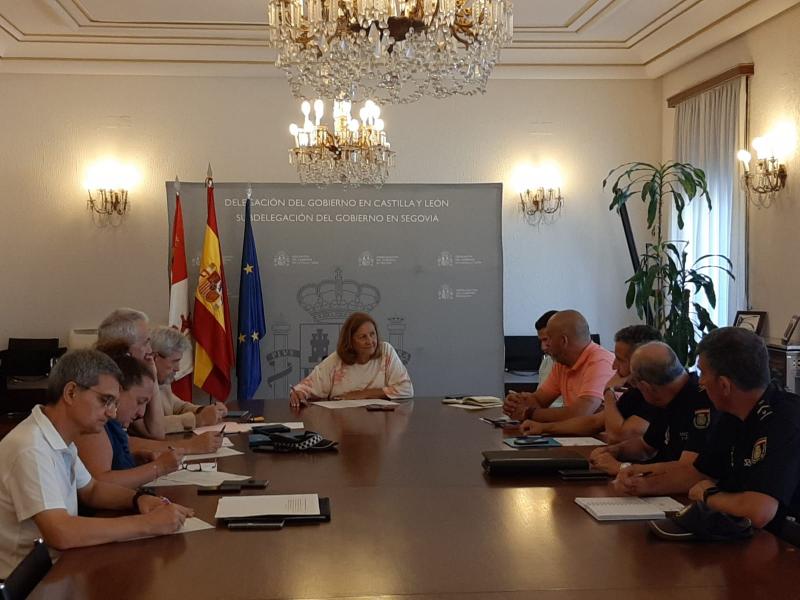 La Junta de Seguridad ultima el protocolo para los partidos de la Gimnástica Segoviana