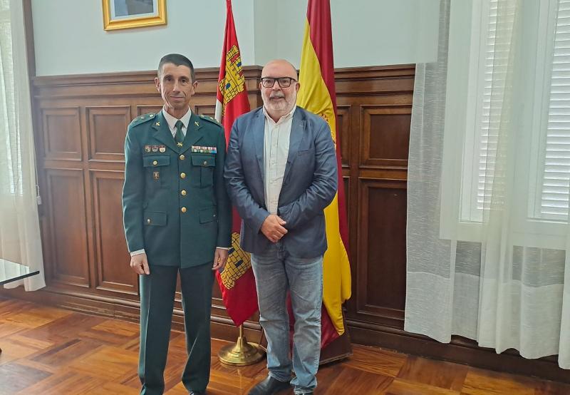 El Comandante y jefe de Operaciones de la Guardia Civil en Soria, Rafael Checa Ortega, asciende a Teniente Coronel