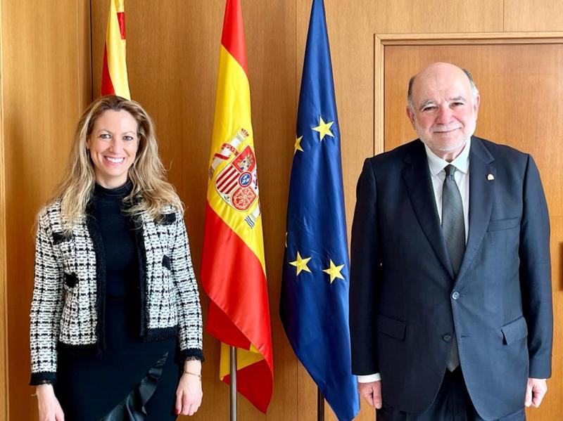 La delegada del Gobierno, Maria Eugènia Gay, realiza una visita institucional a Tarragona